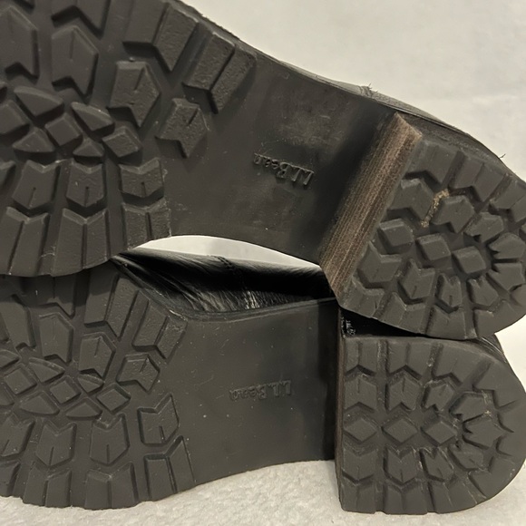 L.L. Bean Size 10M Black Deerfield Ankle Leather Boots - Picture 15 of 16